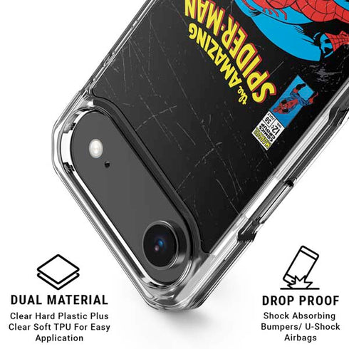 Marvel Classic Comics The Amazing Spider-Man iPhone 17 Air Clear Case