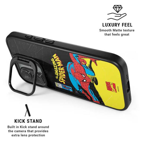 Marvel Classic Comics The Amazing Spider-Man iPhone 17 Kickstand Case