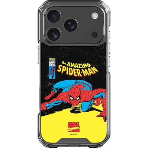 Marvel Classic Comics The Amazing Spider-Man iPhone 17 Pro Clear Case