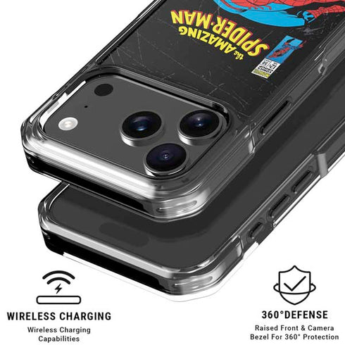 Marvel Classic Comics The Amazing Spider-Man iPhone 18 Pro Clear Case