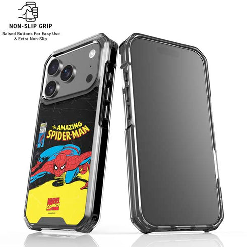 Marvel Classic Comics The Amazing Spider-Man iPhone 18 Pro Clear Case