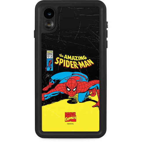 Marvel Classic Comics The Amazing Spider-Man iPhone XR Waterproof Case