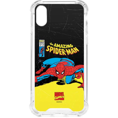 Marvel Classic Comics The Amazing Spider-Man iPhone XS Clear Case