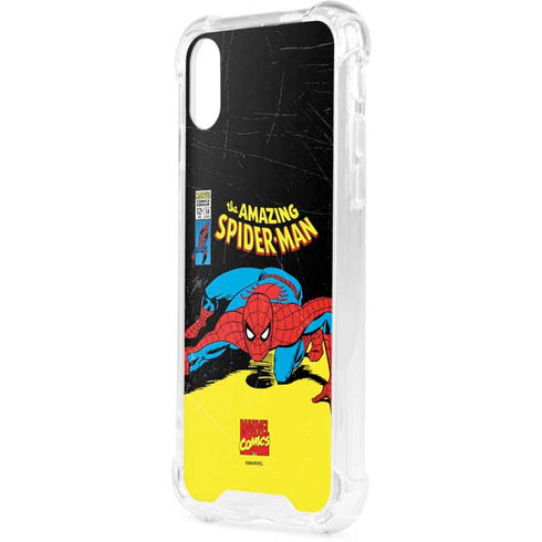 Marvel Classic Comics The Amazing Spider-Man iPhone XS Clear Case