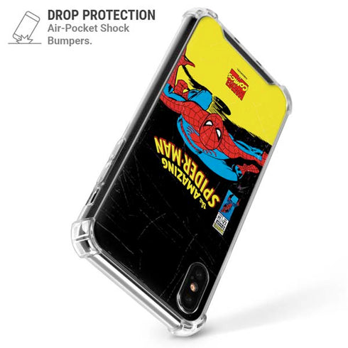 Marvel Classic Comics The Amazing Spider-Man iPhone XS Max Clear Case
