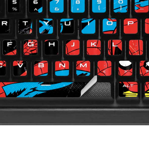Marvel Classic Comics The Amazing Spider-Man K95 RGB PLATINUM Mechanical Gaming Keyboard Skin