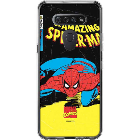 Marvel Classic Comics The Amazing Spider-Man LG K51/Q51 Clear Case