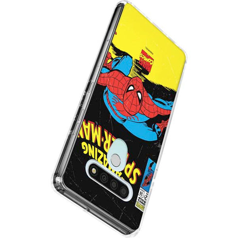 Marvel Classic Comics The Amazing Spider-Man LG Stylo 6 Clear Case