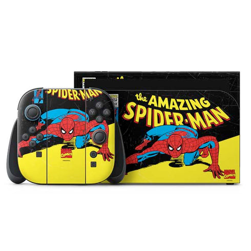 Marvel Classic Comics The Amazing Spider-Man Nintendo Switch 2 (2025) with Joy-Con Skin