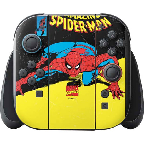 Marvel Classic Comics The Amazing Spider-Man Nintendo Switch 2 (2025) with Joy-Con Skin