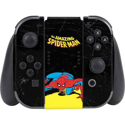 Marvel Classic Comics The Amazing Spider-Man Nintendo Switch (2017-2021) Joy-Con Controller Skin