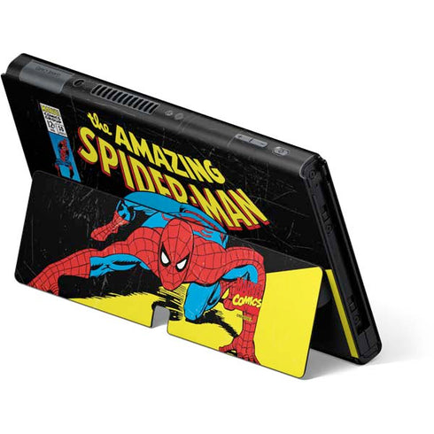 Marvel Classic Comics The Amazing Spider-Man Nintendo Switch OLED (2021) Skin