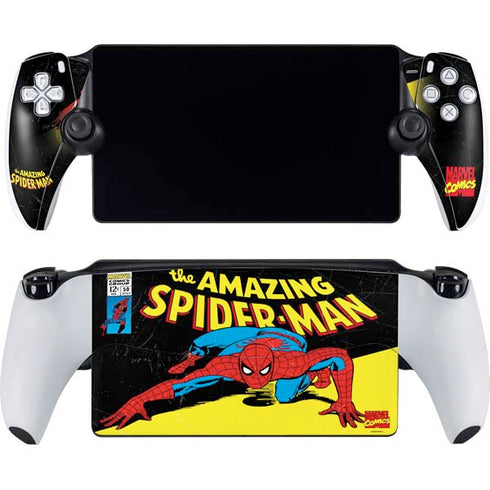Marvel Classic Comics The Amazing Spider-Man PlayStation Portal Remote Player Skin