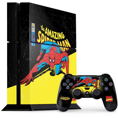 Marvel Classic Comics The Amazing Spider-Man PlayStation PS4 Skins