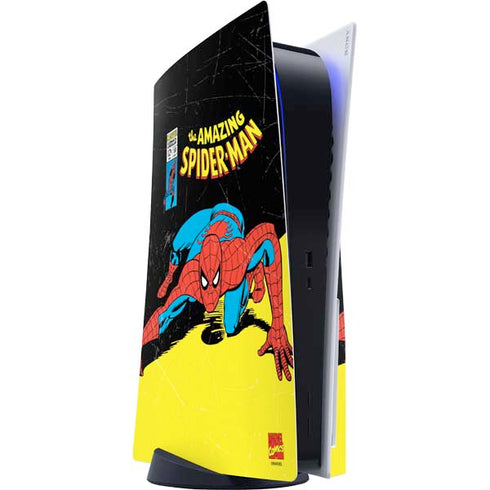 Marvel Classic Comics The Amazing Spider-Man PS5 Console Skin