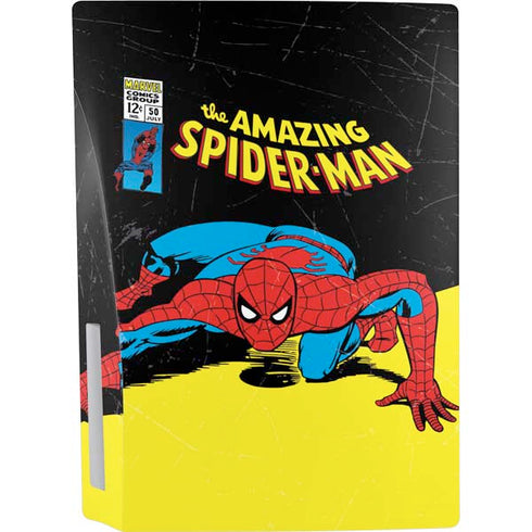 Marvel Classic Comics The Amazing Spider-Man PS5 Console Skin