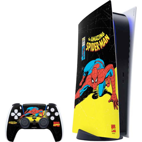 Marvel Classic Comics The Amazing Spider-Man PlayStation PS5 Skins