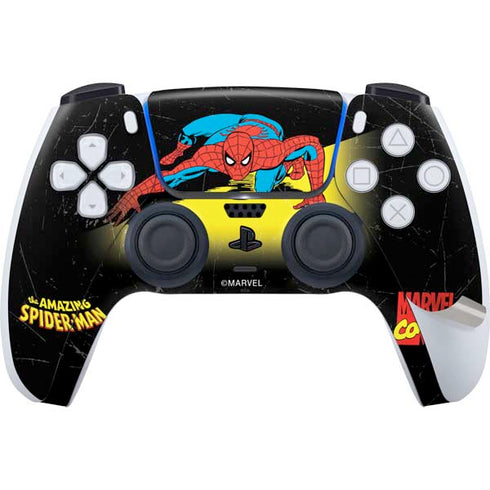 Marvel Classic Comics The Amazing Spider-Man PS5 Pro Disk Bundle Skin