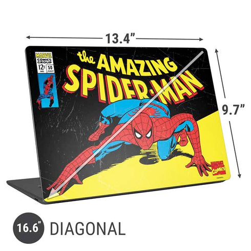 Marvel Classic Comics The Amazing Spider-Man Universal Laptop 16.6in (13.4 x 9.7in) Skin