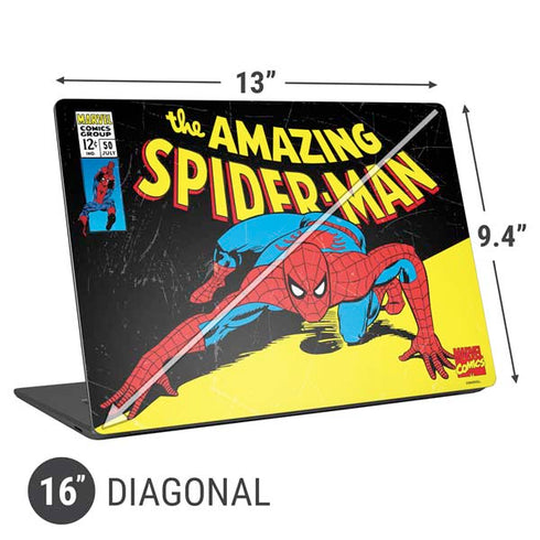 Marvel Classic Comics The Amazing Spider-Man Universal Laptop 16in (13 x 9.4in) Skin