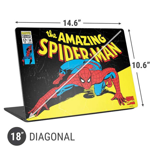 Marvel Classic Comics The Amazing Spider-Man Universal Laptop 18in (14.6 x 10.6in) Skin