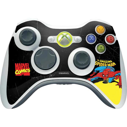 Marvel Classic Comics The Amazing Spider-Man Xbox 360 Wireless Controller Skin