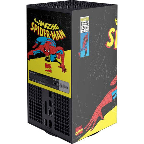 Marvel Classic Comics The Amazing Spider-Man Xbox Series X Console Skin