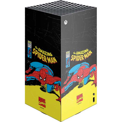 Marvel Classic Comics The Amazing Spider-Man XBox Series X Digital Edition Console Skin
