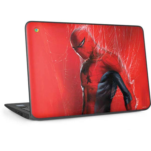 Marvel Spiderman The Amazing Spiderman HP Chromebook Skin