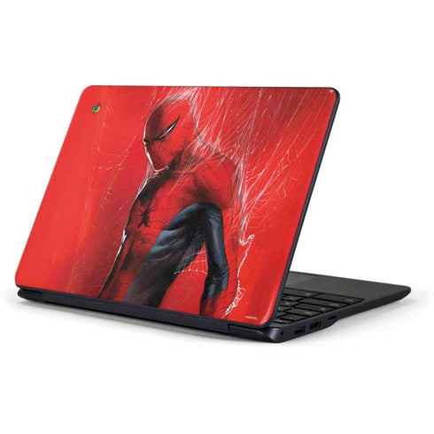 Marvel Spiderman The Amazing Spiderman Samsung Chromebook Skin