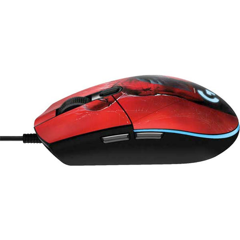 Marvel Spiderman The Amazing Spiderman G203 Prodigy RGB Wired Gaming Mouse Skin