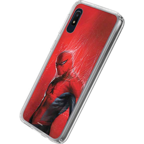 Marvel Spiderman The Amazing Spiderman Galaxy A10e Clear Case