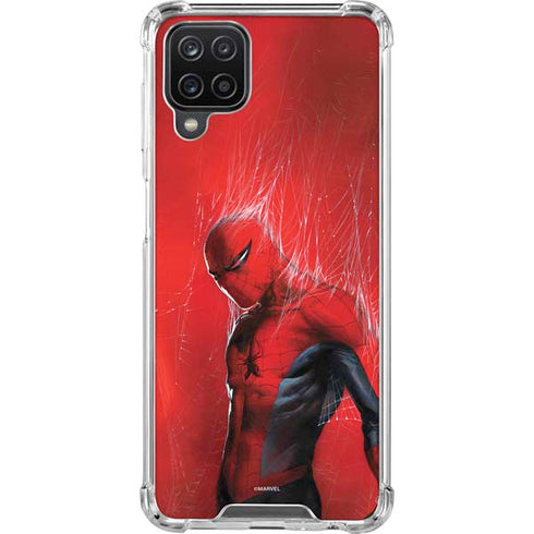 Marvel Spiderman The Amazing Spiderman Galaxy A12 Clear Case