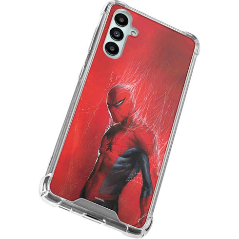 Marvel Spiderman The Amazing Spiderman Galaxy A14 5G Clear Case