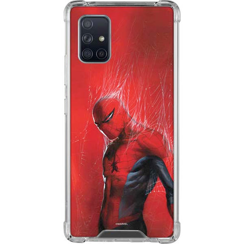 Marvel Spiderman The Amazing Spiderman Galaxy A71 5G Clear Case