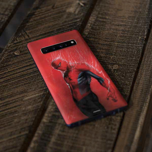 Marvel Spiderman The Amazing Spiderman Galaxy S10 Plus Skin