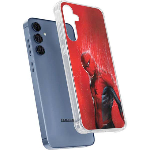 Marvel Spiderman The Amazing Spiderman Galaxy S24 Clear Case