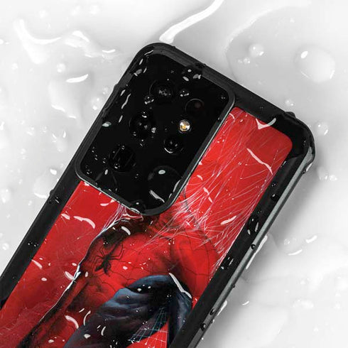 Marvel Spiderman The Amazing Spiderman Galaxy S24 Ultra Waterproof Case