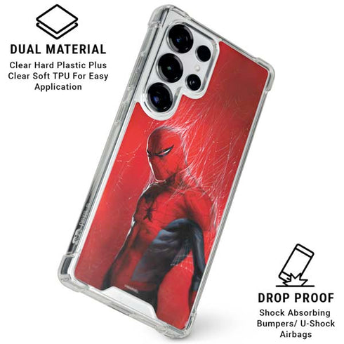 Marvel Spiderman The Amazing Spiderman Galaxy S26 Ultra Clear Case