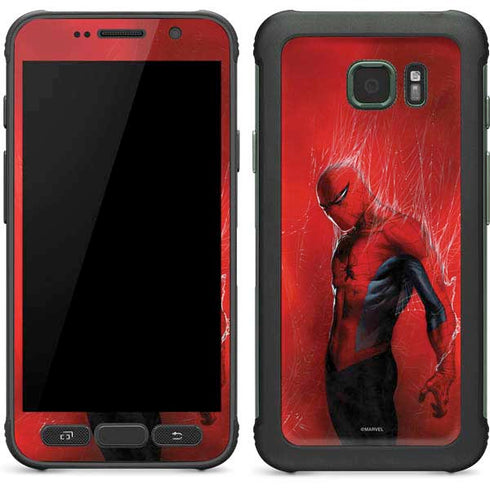 Marvel Spiderman The Amazing Spiderman Galaxy S7 Active Skin