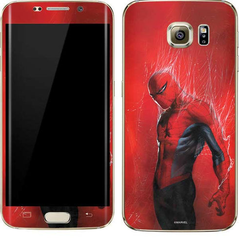 Marvel Spiderman The Amazing Spiderman Galaxy S7 Edge Skin