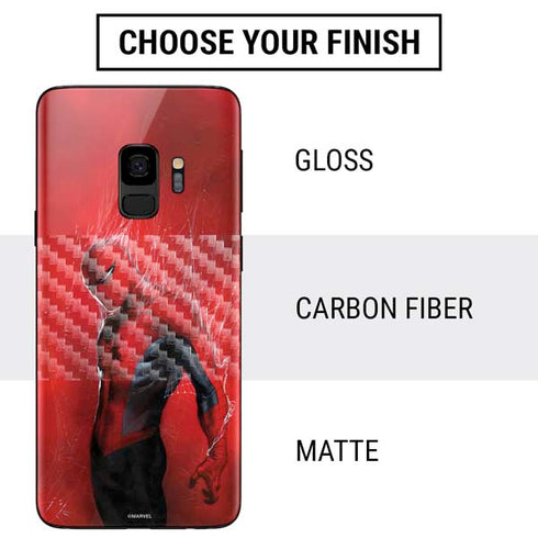 Marvel Spiderman The Amazing Spiderman Galaxy S9 Skin