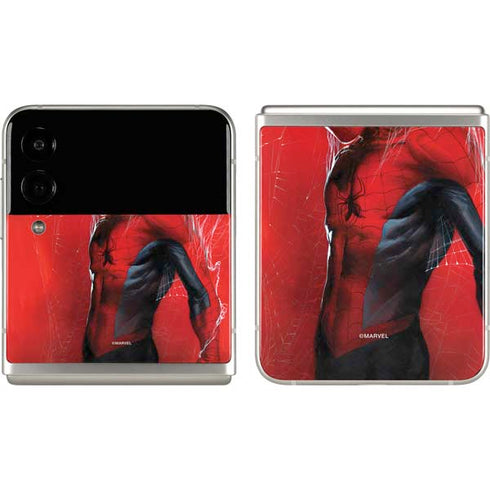 Marvel Spiderman The Amazing Spiderman Galaxy Z Flip3 5G Skin