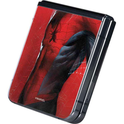 Marvel Spiderman The Amazing Spiderman Galaxy Z Flip5 5G Skin