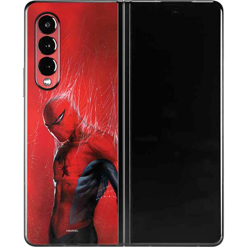 Marvel Spiderman The Amazing Spiderman Galaxy Z Fold3 5G Skin