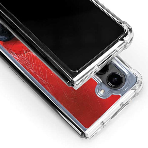 Marvel Spiderman The Amazing Spiderman Galaxy Z Fold5 5G Clear Case
