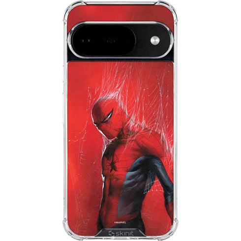 Marvel Spiderman The Amazing Spiderman Google Pixel 10 Clear Case