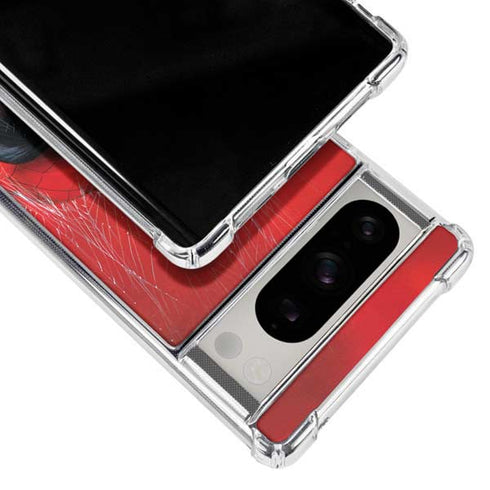 Marvel Spiderman The Amazing Spiderman Google Pixel 8 Pro Clear Case
