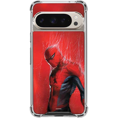Marvel Spiderman The Amazing Spiderman Google Pixel 9 Pro XL Clear Case
