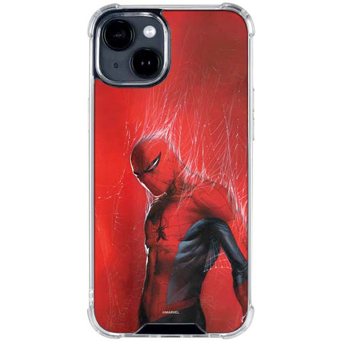 Marvel Spiderman The Amazing Spiderman iPhone 14 Plus Clear Case